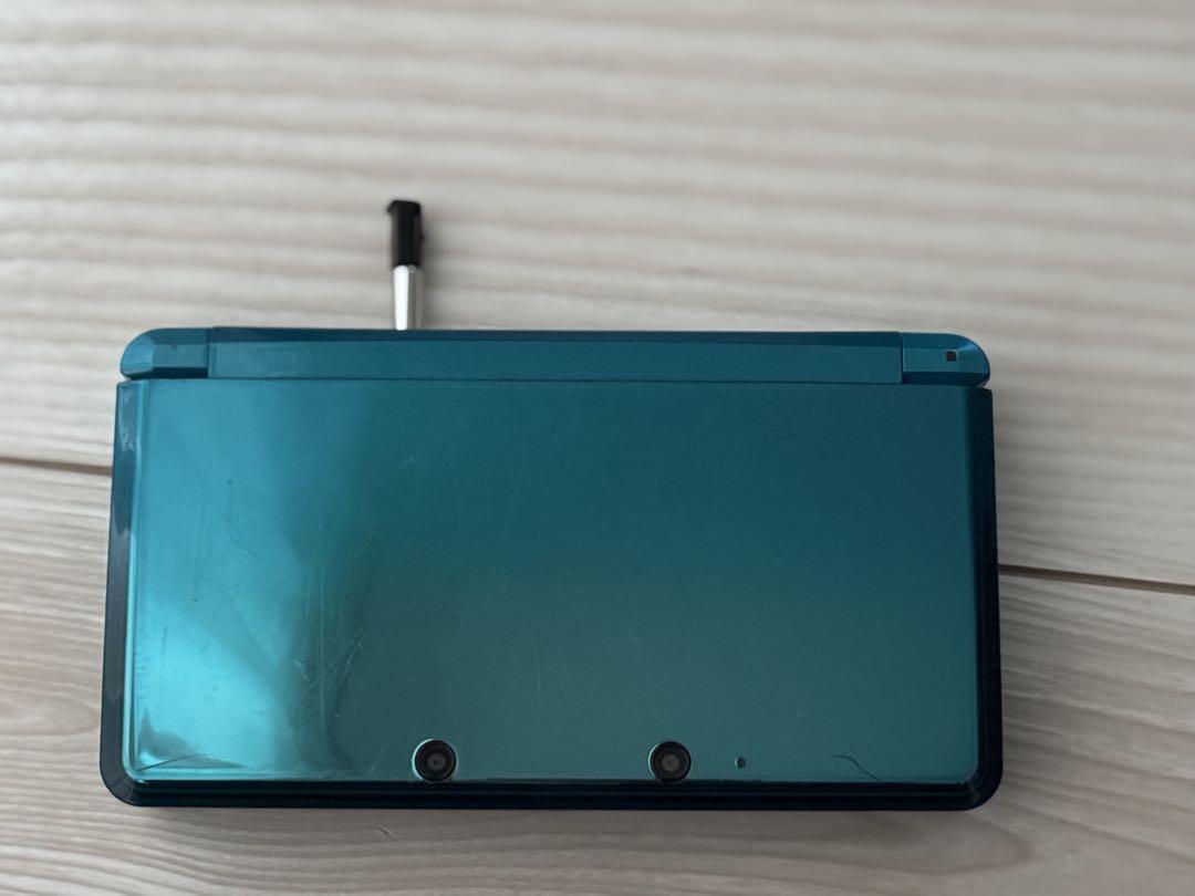 任天堂3DS 中古品◆アクアブルー◆80