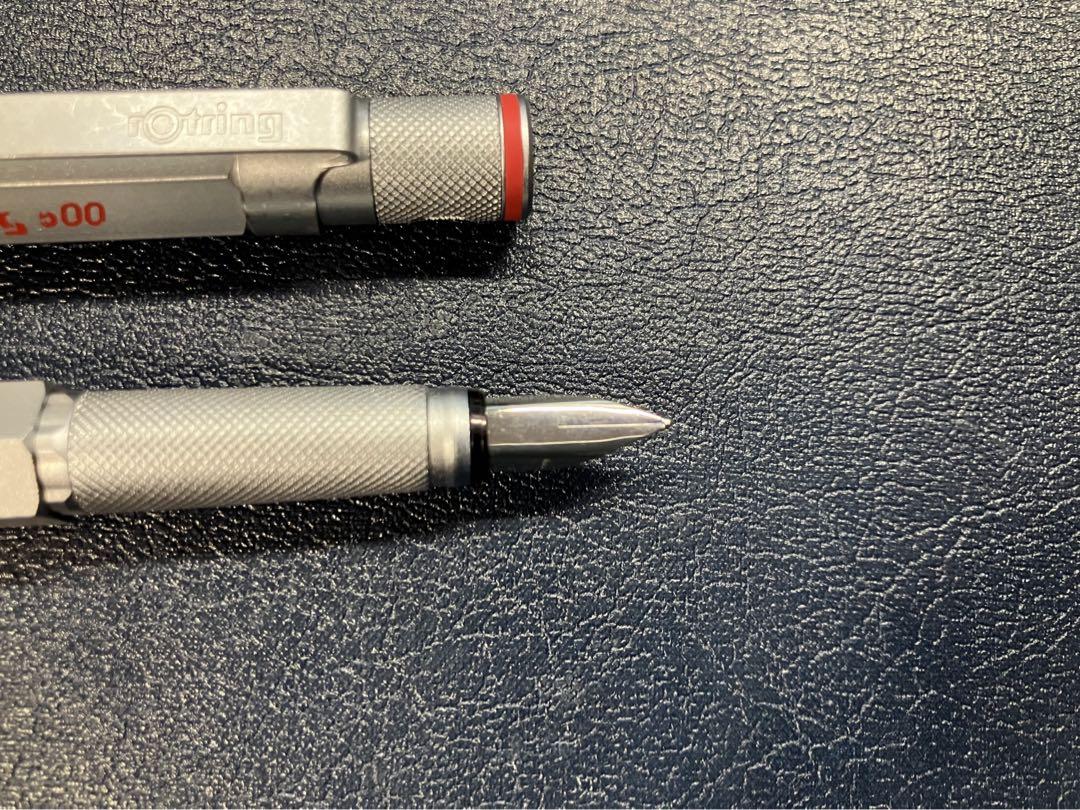 rotring 600 万年筆 シルバー F
