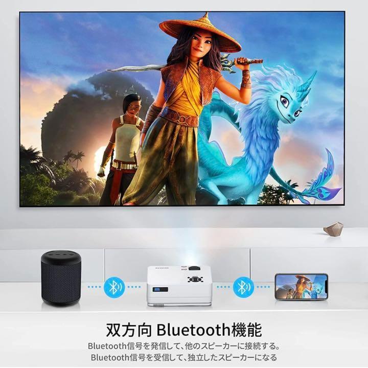 1080P プロジェクター Bluetooth WiFi 小型 プロジェクター - メルカリ 1080P プロジェクター Bluetooth WiFi 小型 プロジェクター - メルカリ
