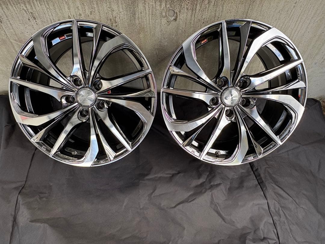 ウェッズ（WEDS）レオニスTE 18インチ ホイール2本　その1