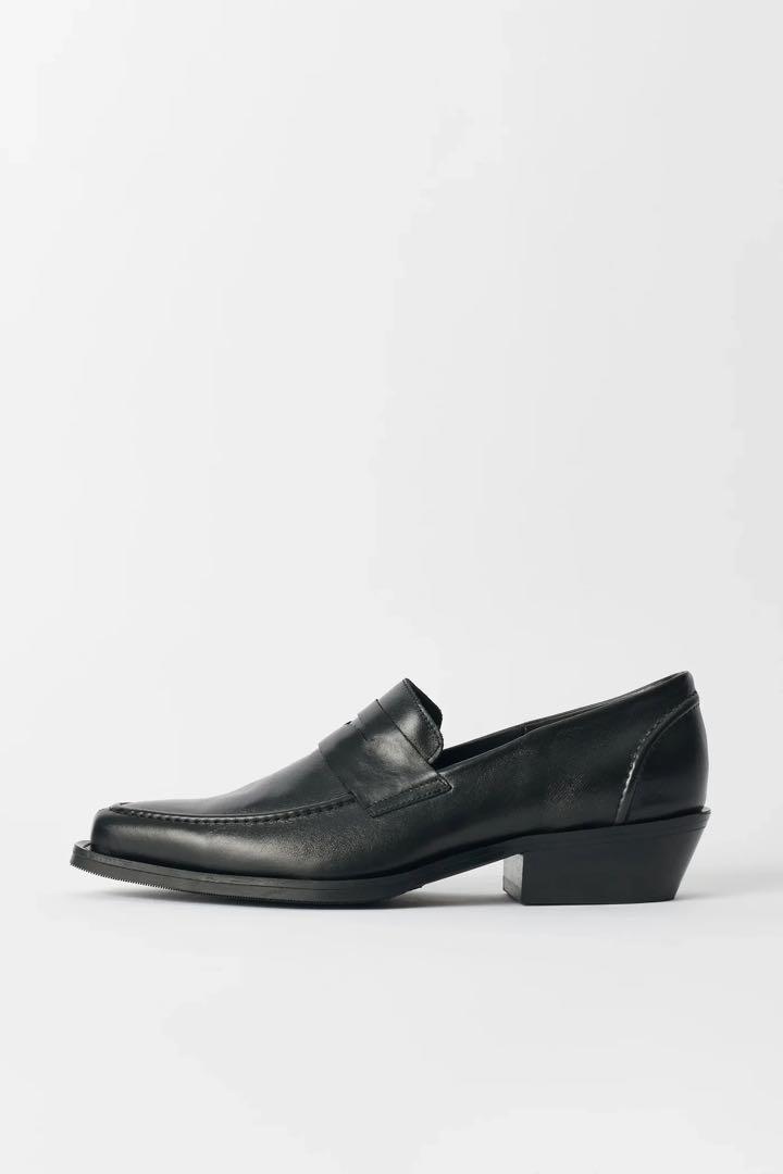 靴 OUR LEGACY CYPHER LOAFER BLACK 42