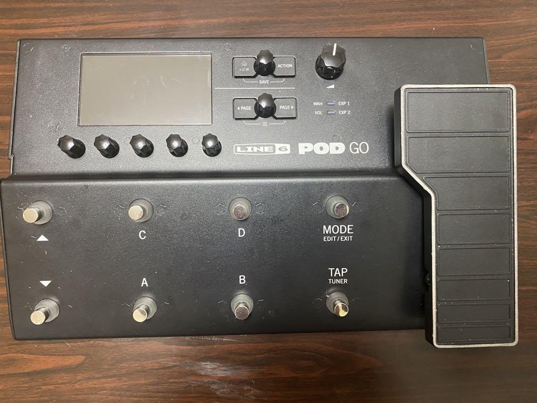 箱付き美品マルチエフェクター　Line6　FLOOR POD PLUS