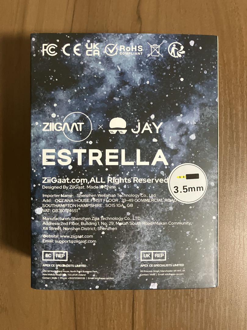 イヤホン Ziigaat Estrella