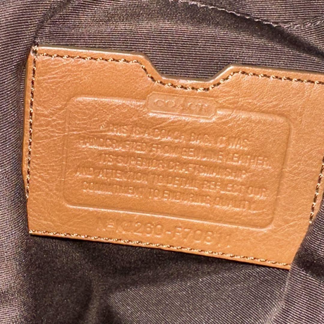 極美品 COACH 040 ボディバッグ ヘリテージ スリングバッグ レザー