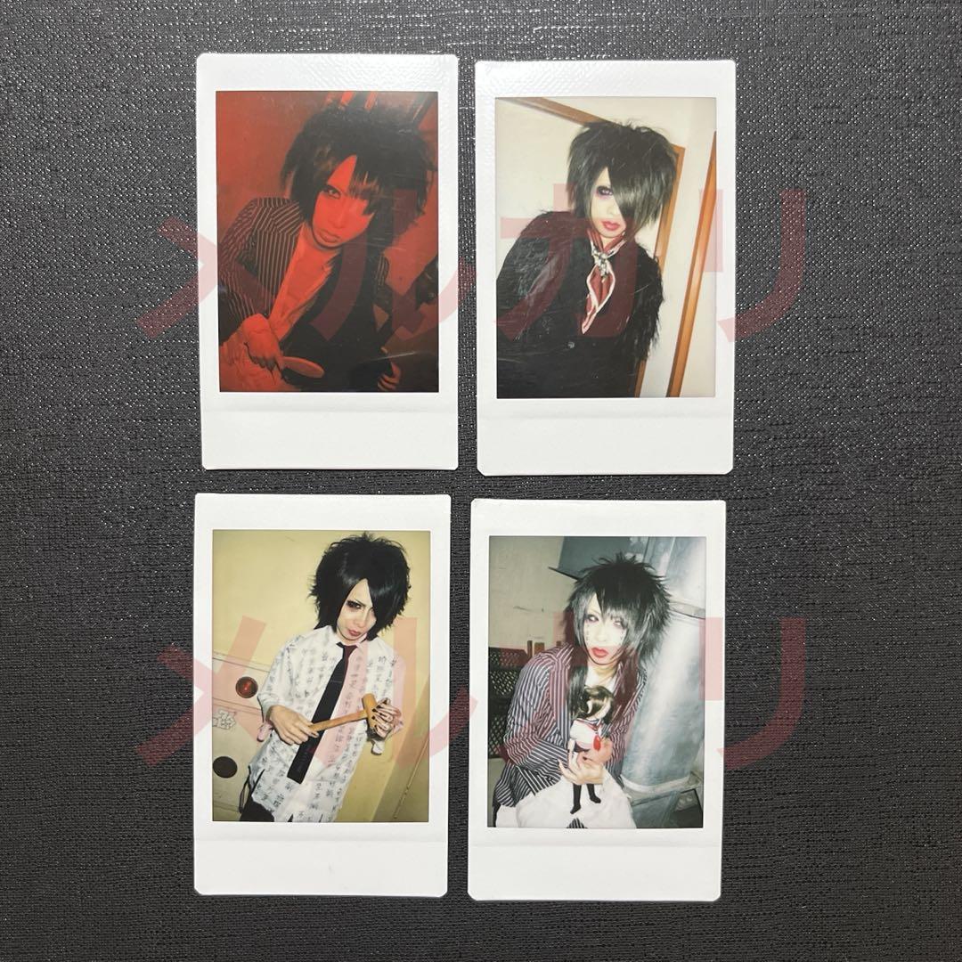 AvelCain 業 チェキ 美品】AvelCain 業 チェキ5枚セット 蘭図 V系 バンド インスト