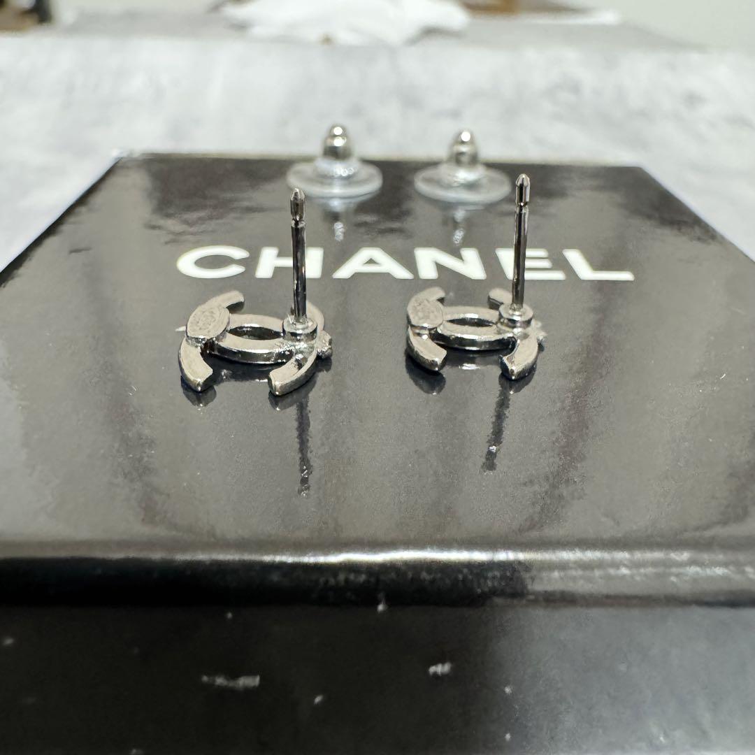 ✨美品✨CHANEL シャネル ピアス ココマーク シルバー 正規品