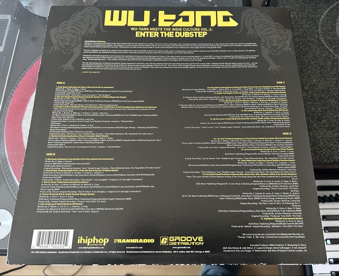 WU-TANG CLAN レコード　2LP
