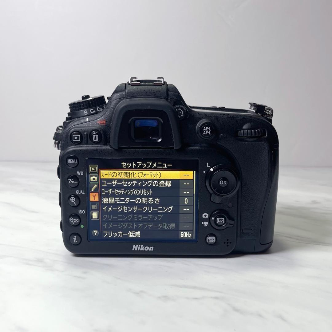 【美品】ニコン D7100 16-85 VR レンズキット 液晶保護フィルム済み