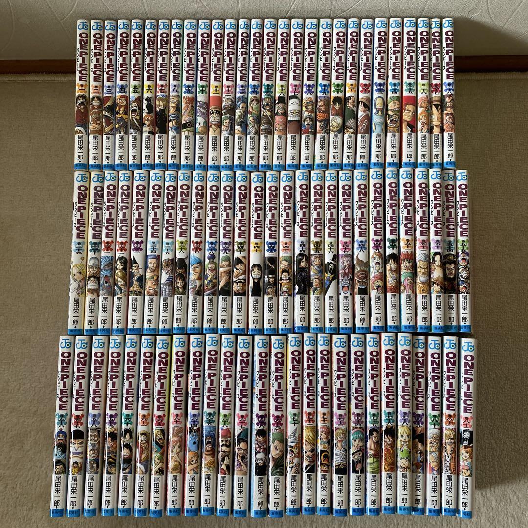 ONE PIECE 漫画 全巻セット1-82巻 77巻だけ抜けてます - メルカリ