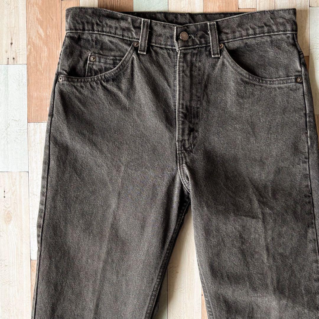 90s Levi's 505 ブラックデニムパンツ 黒タブ!! 表記W31L30