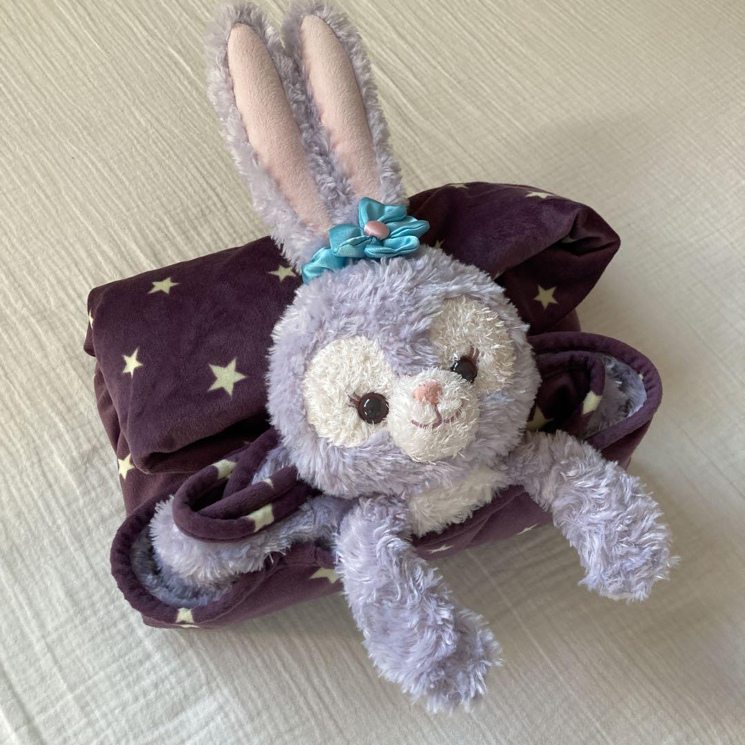 【美品】ステラルー Duffy and Friends ぬいぐるみブランケット