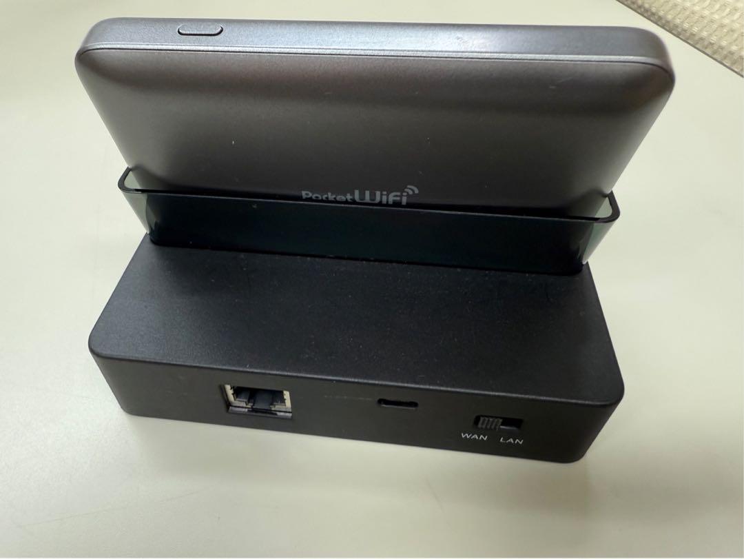 Pocket WiFi 802ZT　ソフトバンク　SIMロック解除済クレードル付