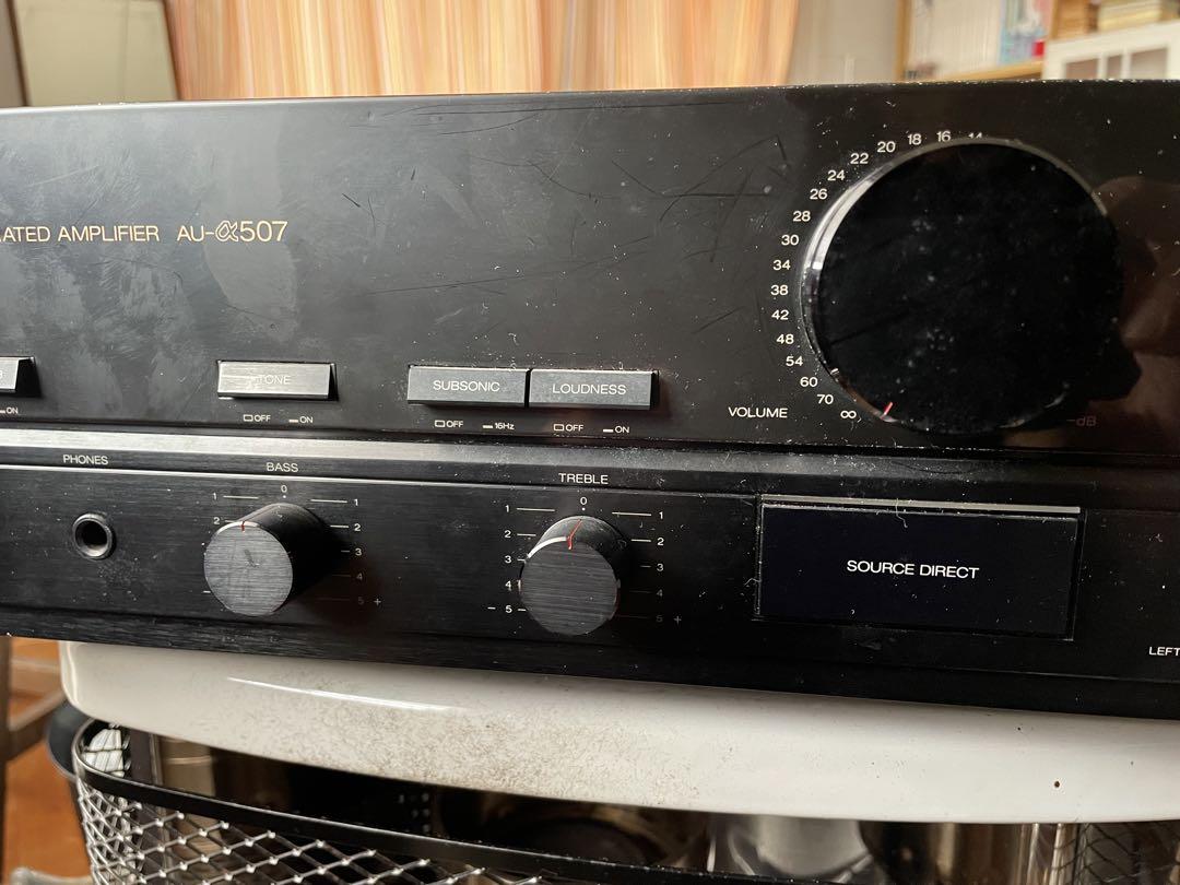 Sansui AU-α507 サンスイ　プリメインアンプ　音声確認済　一部難あり