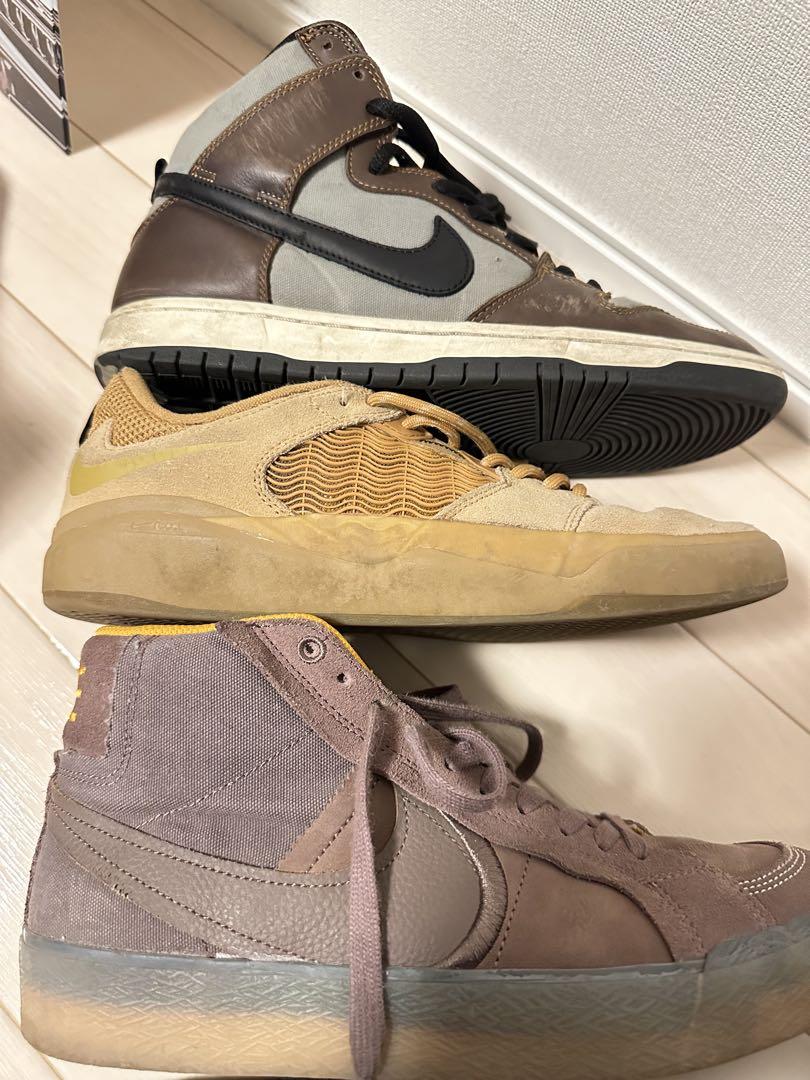 NIKE SB ダンク　平野歩夢　イショッド　ブレザーミッドスケシュー3足セット