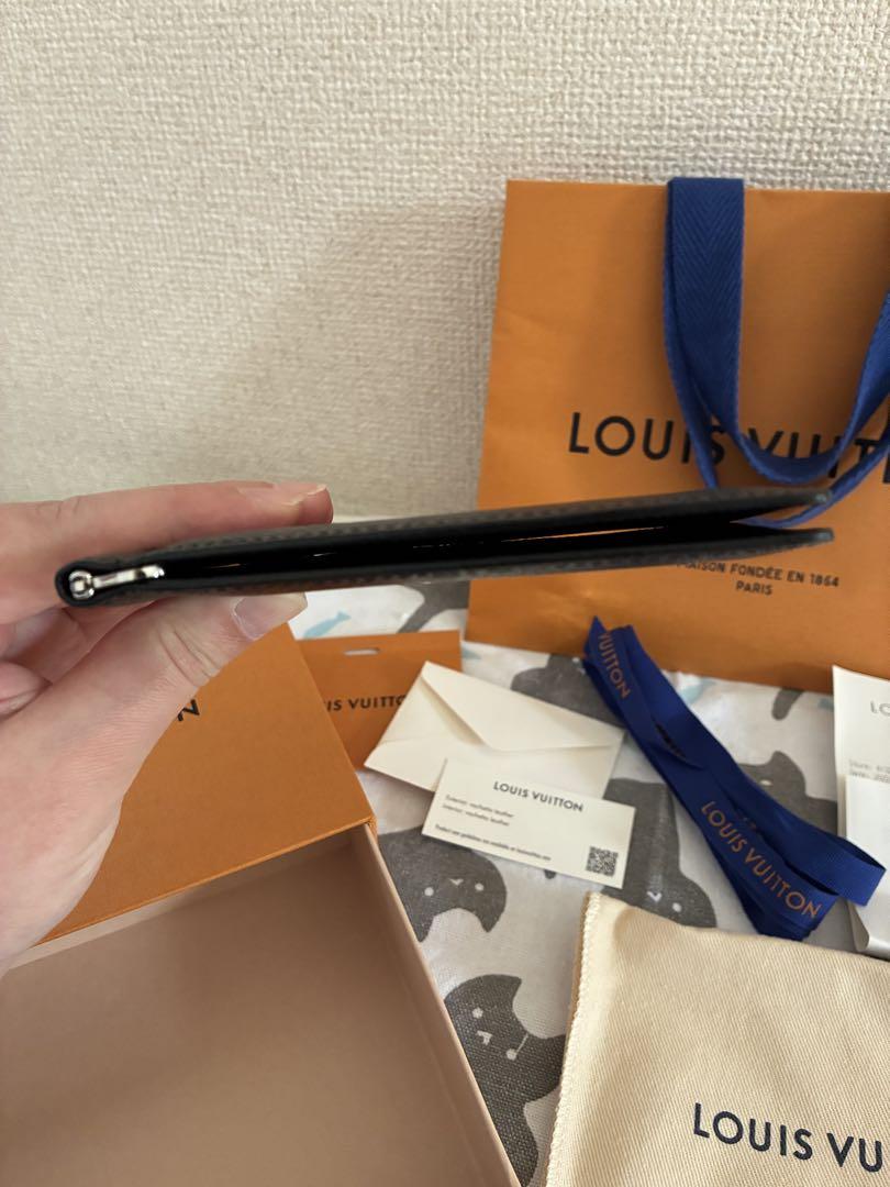 【けん】LOUIS VUITTON ブラック マネークリップ