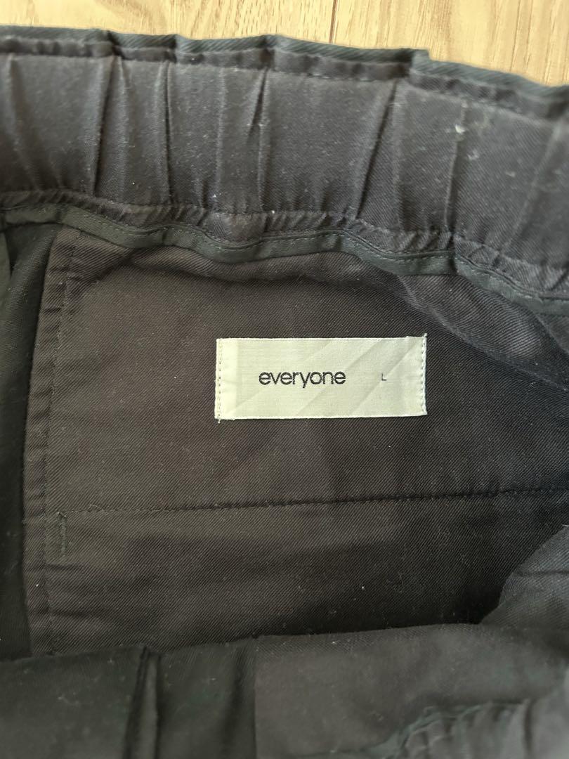 everyone エブリワン BELTED EASY PANT サイズL