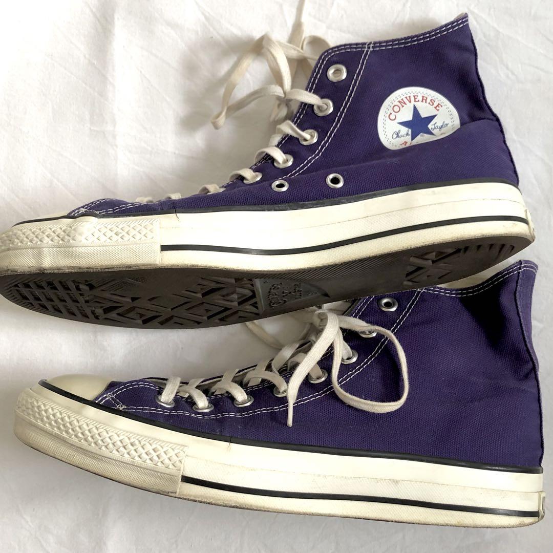 CONVERSE / ALL STAR J HI パープル　27.5cm 日本製