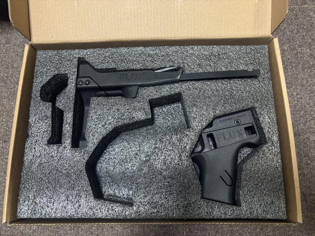 FLUX グロック ストック グリップg17 g18 g19 g36ガスガン