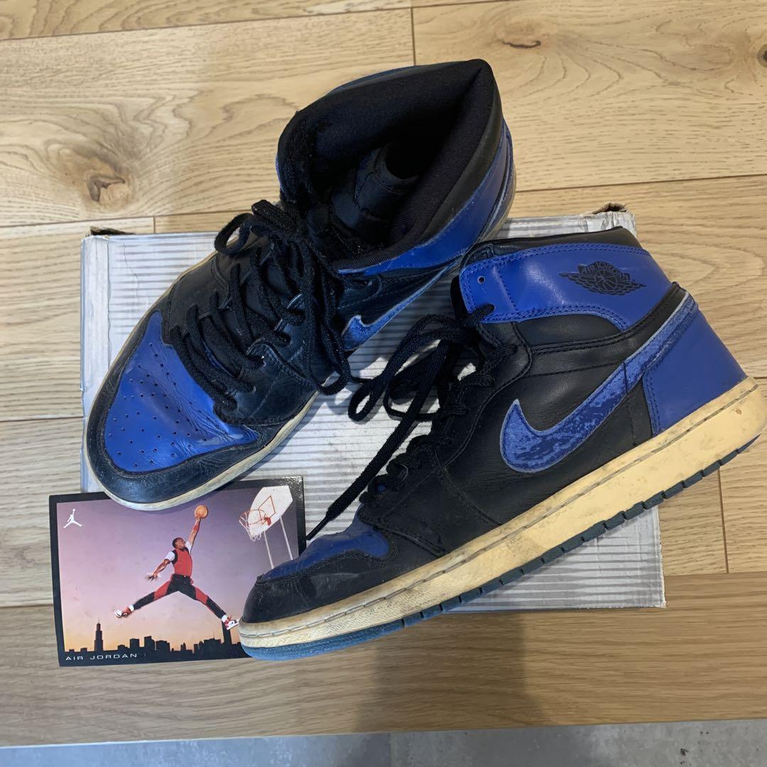 通販サイト一覧 AIR JORDAN 1 ROYAL 2001年復刻27000足限定 - メルカリ シューズ(男性用)