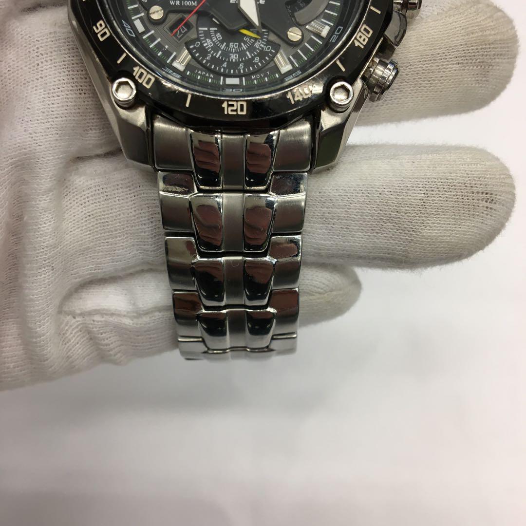 エディフィス　EF-550 【EDIFICE】　レッドブル　稼働品