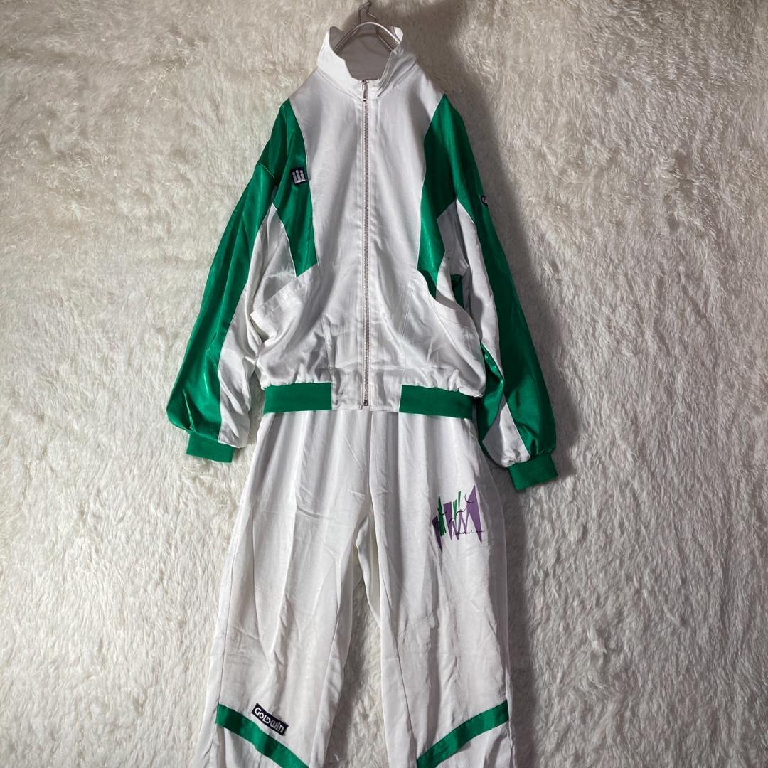 美品 90s ゴールドウィン トラックジャケット セットアップ ジャージ M