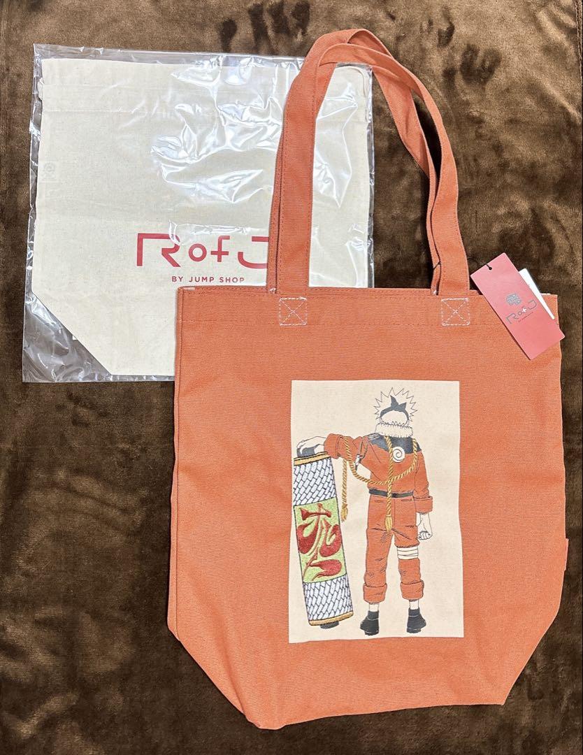 ナルト NARUTO トートバッグ&ノベルティ 2点Rofj ジャンプ