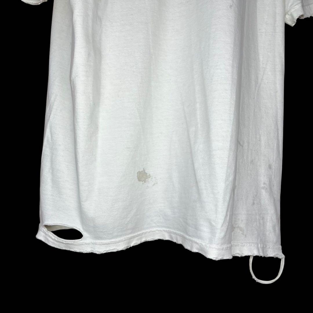 ANCELLM/ダメージ加工 Tシャツ PAINTER T-SHIRT | ANCELLM(アンセルム) / トップス カットソー