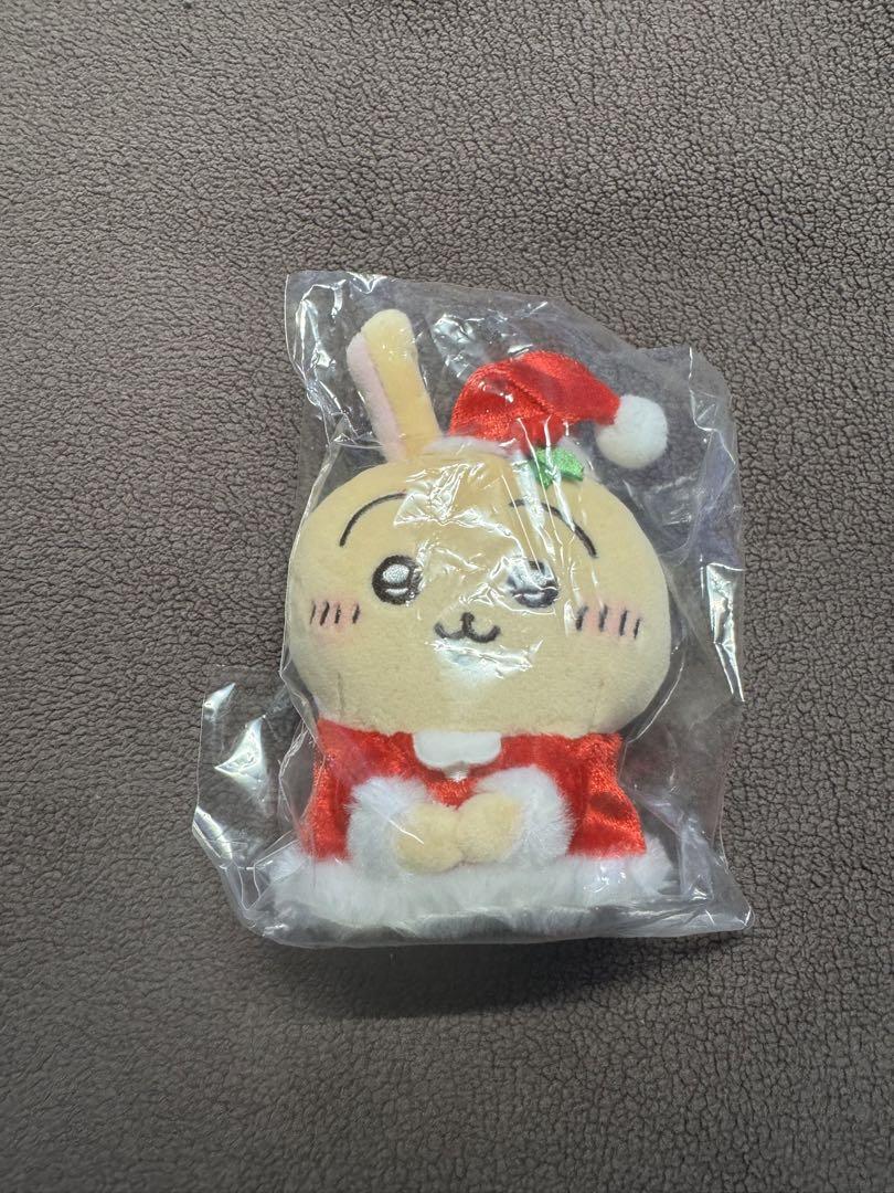 ゆうゆう】ちいかわうさぎサンタさんだ！持ちますマスコット