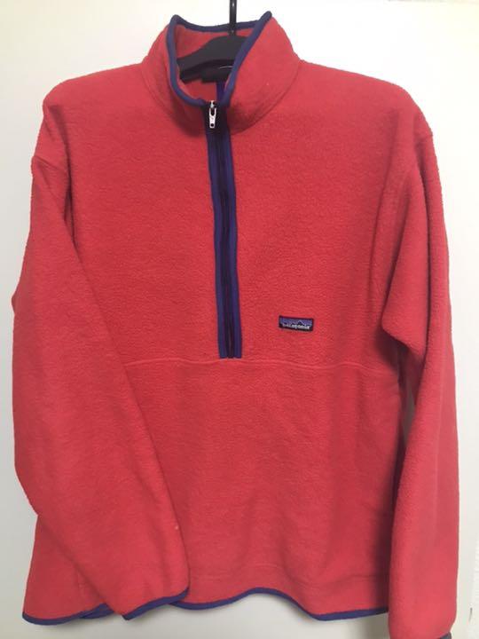 期間限定の激安セール パタゴニア レッド シンチラ patagonia フリース 限定Sale! S美品FA00 パタゴニア レッド 赤 プルオーバー フリース シンチラ マウンテンパーカー