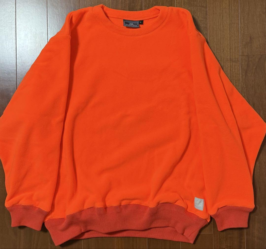 STABRIDGE ULTIMATE CREWNECK FLEECE オレンジ