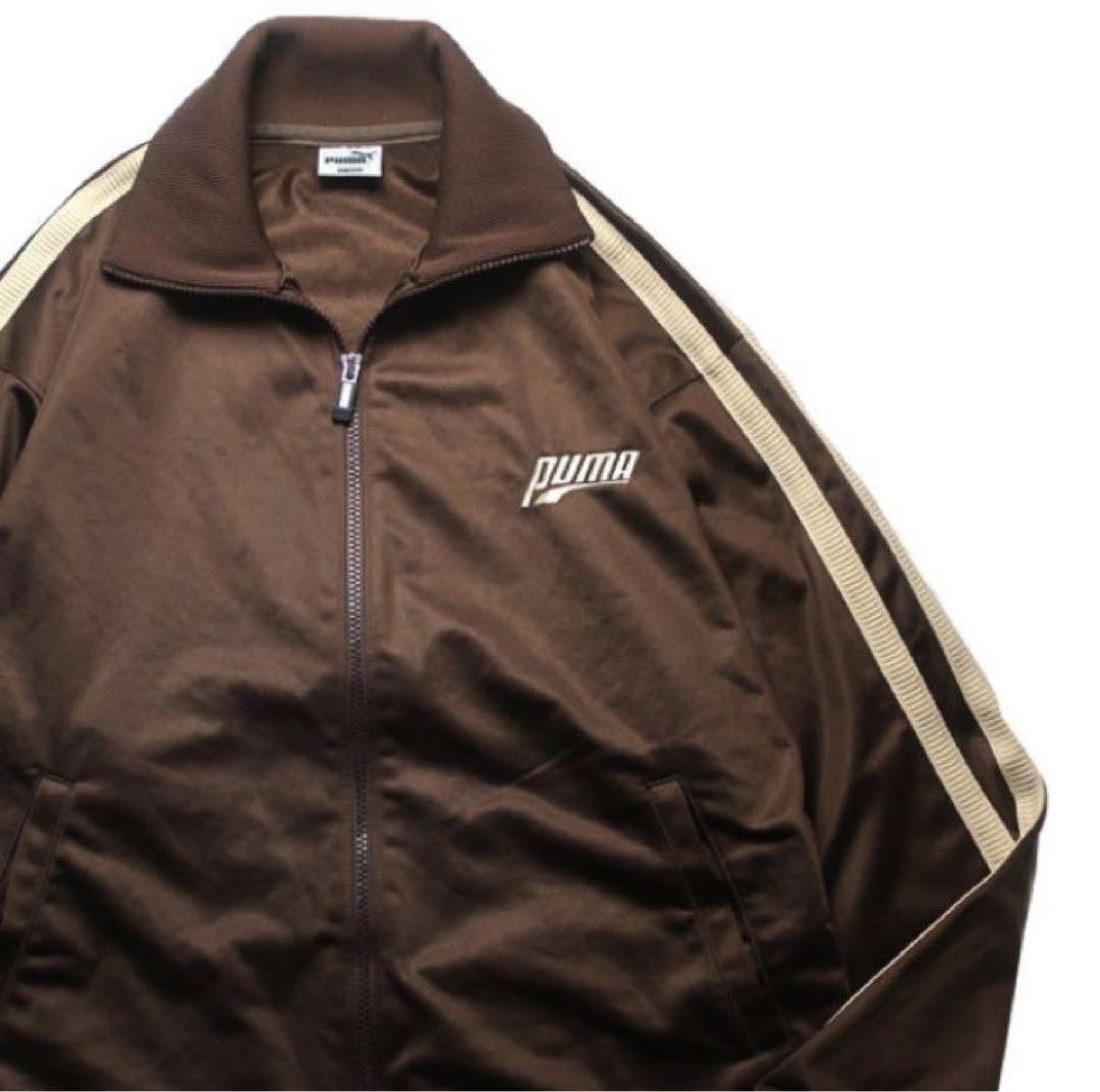 PUMA 90s ヒットユニオン トラックジャケット ブラウン 12,800円