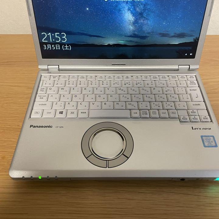 グレイ系割引購入 Panasonic Let'snote SZ6 第7世代i5/8GB/256GB ...