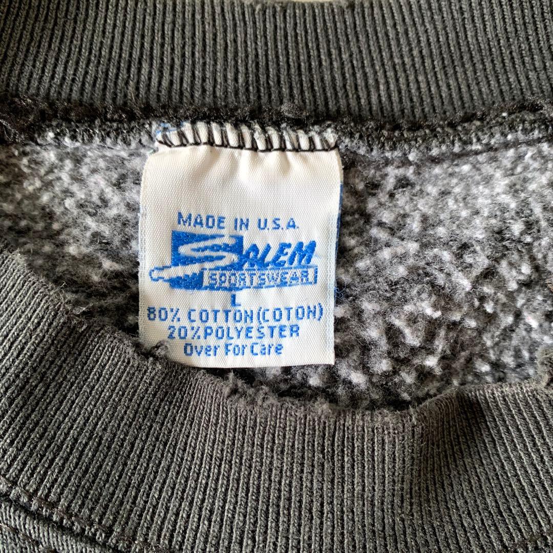 90's USA製 SALEM SPORTSWEAR ダメージスウェット　NFL