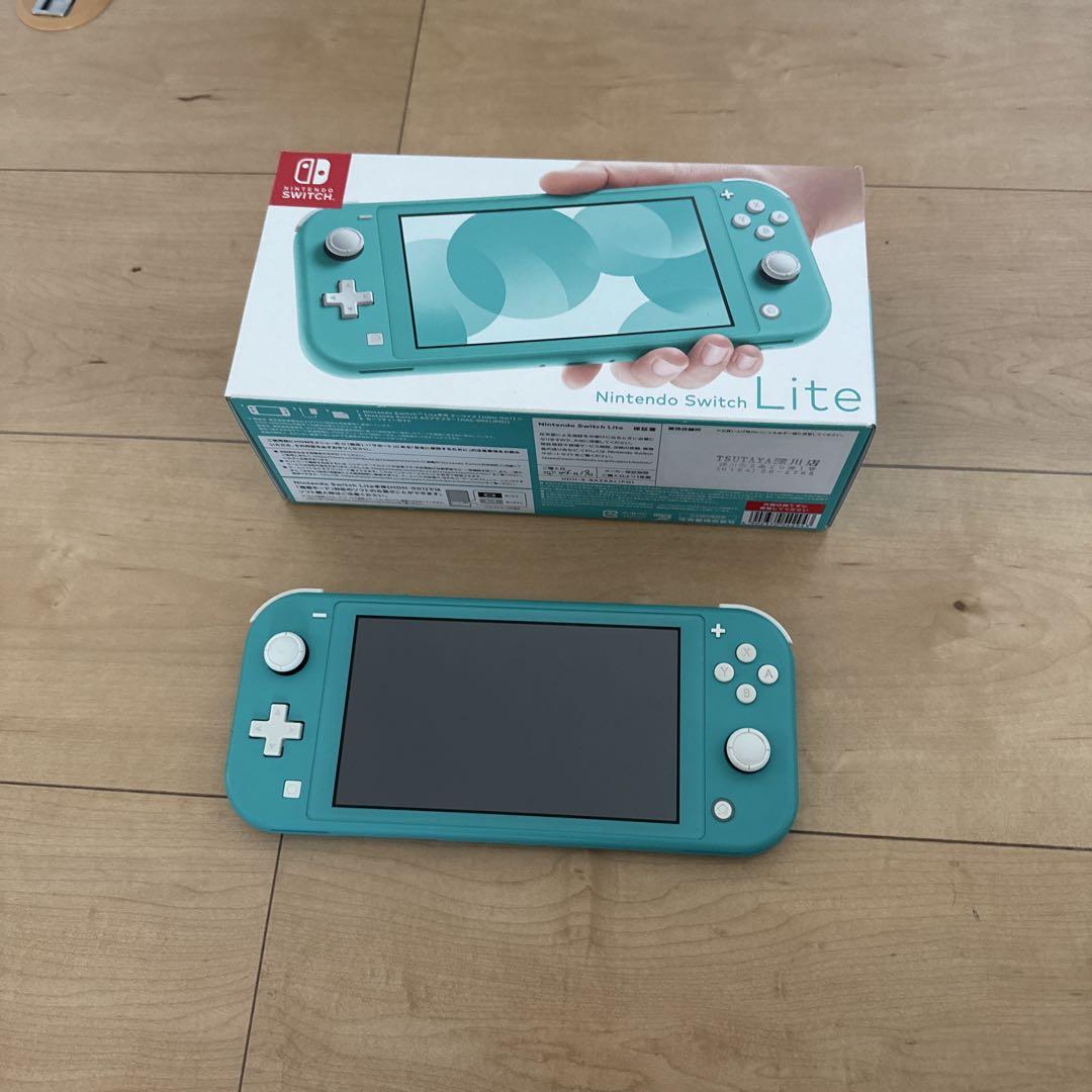 Nintendo Switch Lite ターコイズ　ケース付き