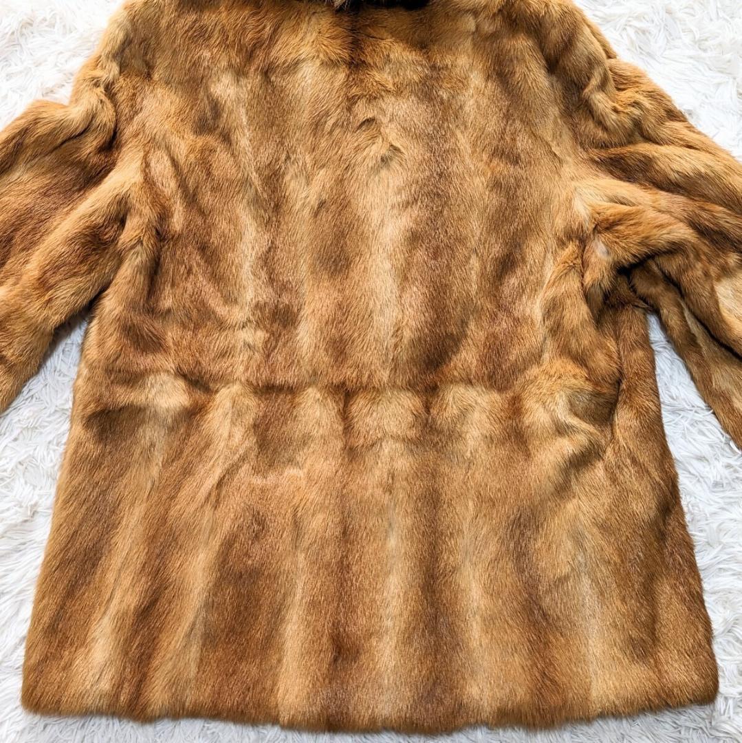 TAKAGI FUR 高木ファー 毛皮コート MINK レディース キャメル