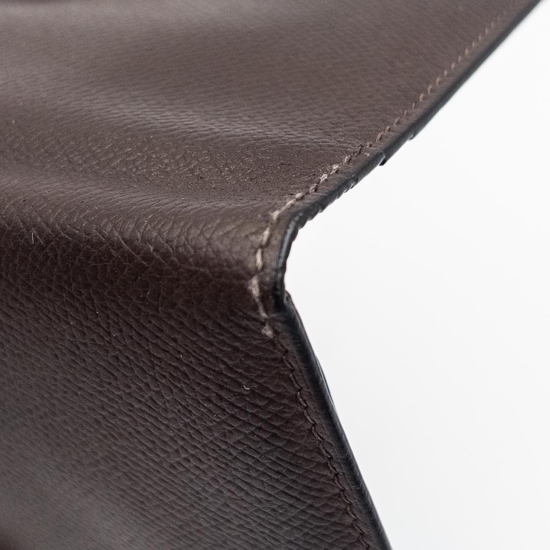 エルメスHERMES ベアンスフレ ヴォーエプソン □I刻印 ダークブラウン