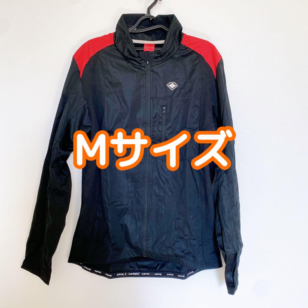 ✨即購入OK✨Santic サイクルジャージ 長袖 メンズ 防寒保温 Mサイズ
