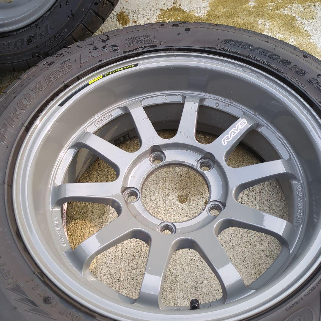 送料込!Rays ALap-J 16×6.5J-15 R1R 225/50R16