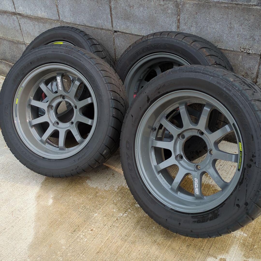 送料込!Rays ALap-J 16×6.5J-15 R1R 225/50R16