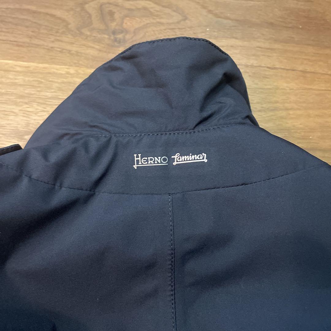 HERNO Laminar GORE-TEX ステンカラー ダウンコート
