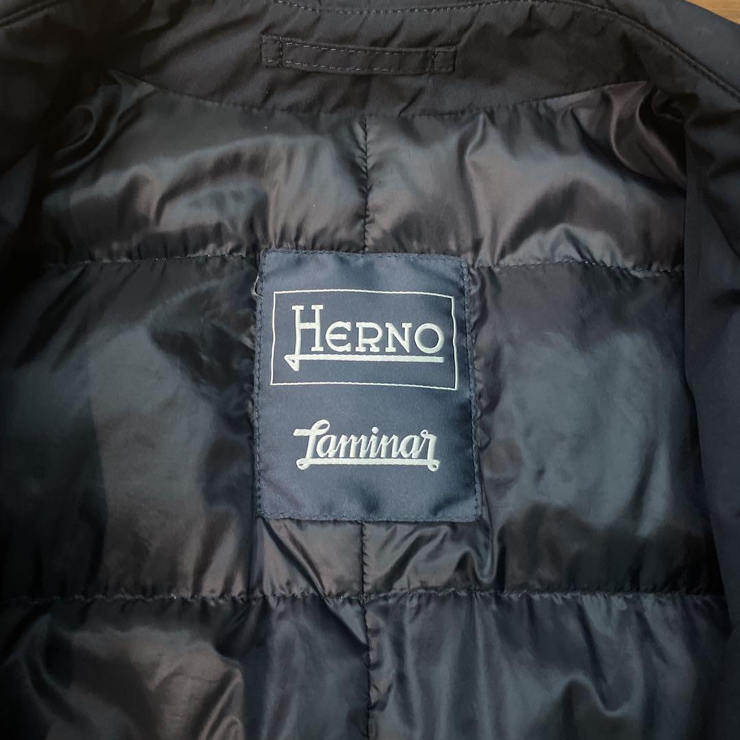 HERNO Laminar GORE-TEX ステンカラー ダウンコート