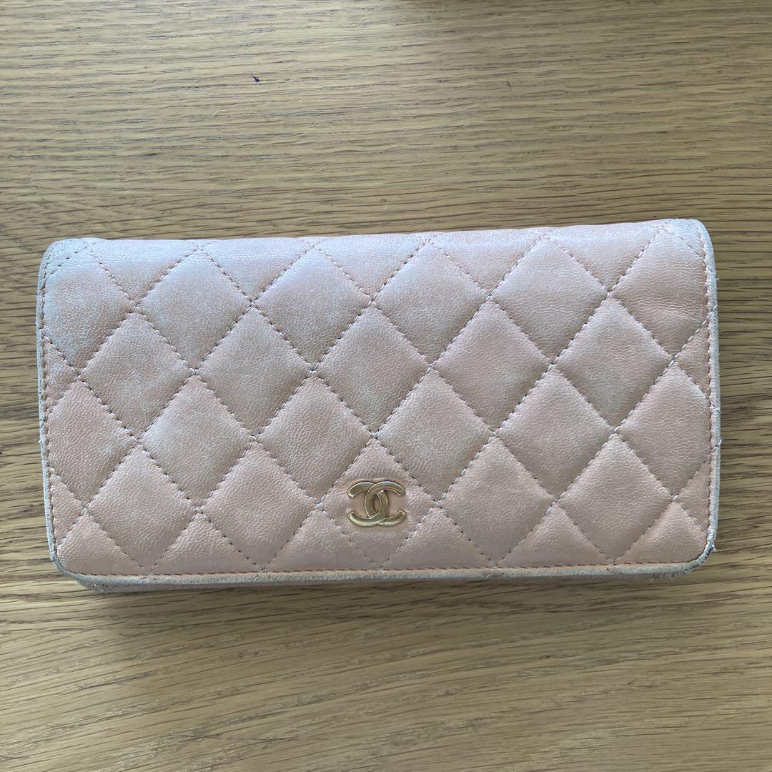 CHANEL マトラッセ　長財布