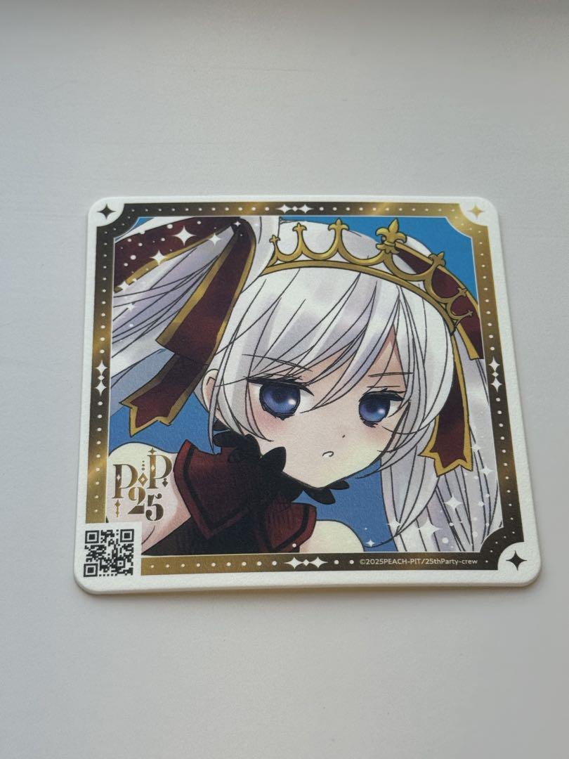PEACH-PIT 25周年特別展 コースター ローゼンメイデン 真紅 水銀燈 PEACH-PIT 25周年特別展 コースター ローゼンメイデン 真紅
