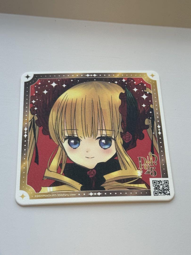 PEACH-PIT 25周年特別展 コースター ローゼンメイデン 真紅