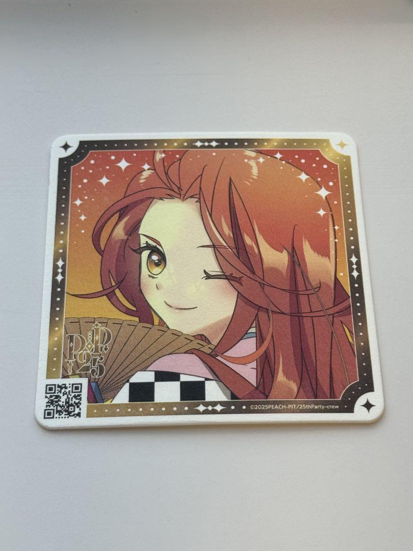 PEACH-PIT 25周年特別展 コースター ローゼンメイデン 真紅 水銀燈 PEACH-PIT 25周年特別展 コースター ローゼンメイデン 真紅