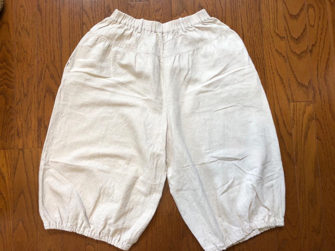 【美品】群言堂　根々　バルーンパンツ　フリーサイズ　ベージュ