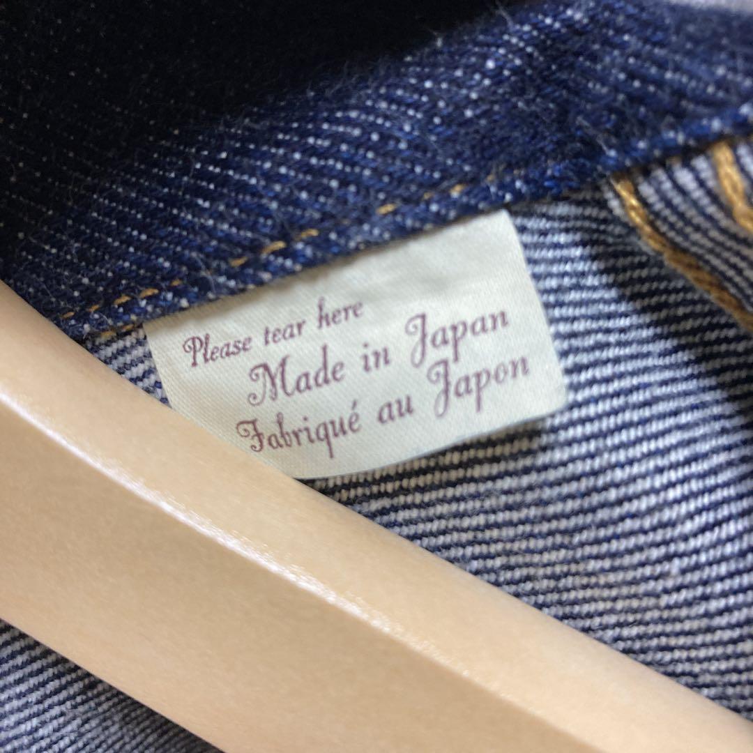 【美品 濃紺】LEVI'S LVC 507XX デニムジャケット サイズ42