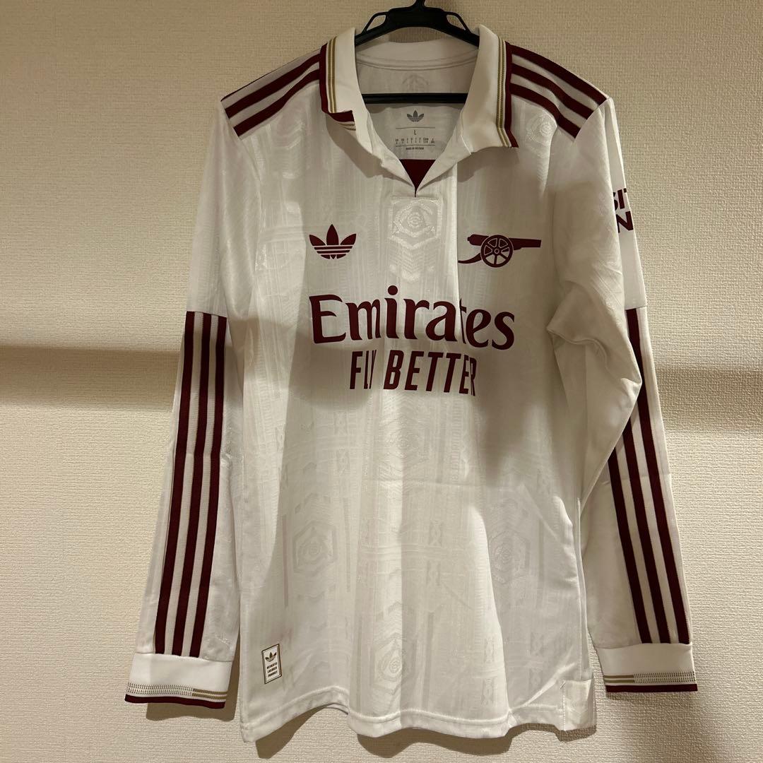 アーセナル 3rdユニホーム ウーデゴール8 長袖シャツL