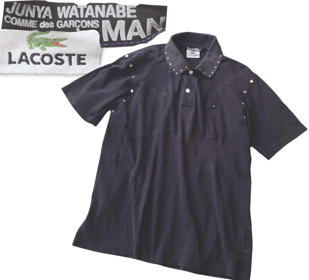 JUNYA WATANABE LACOSTE スタッズデザイン ポロシャツ