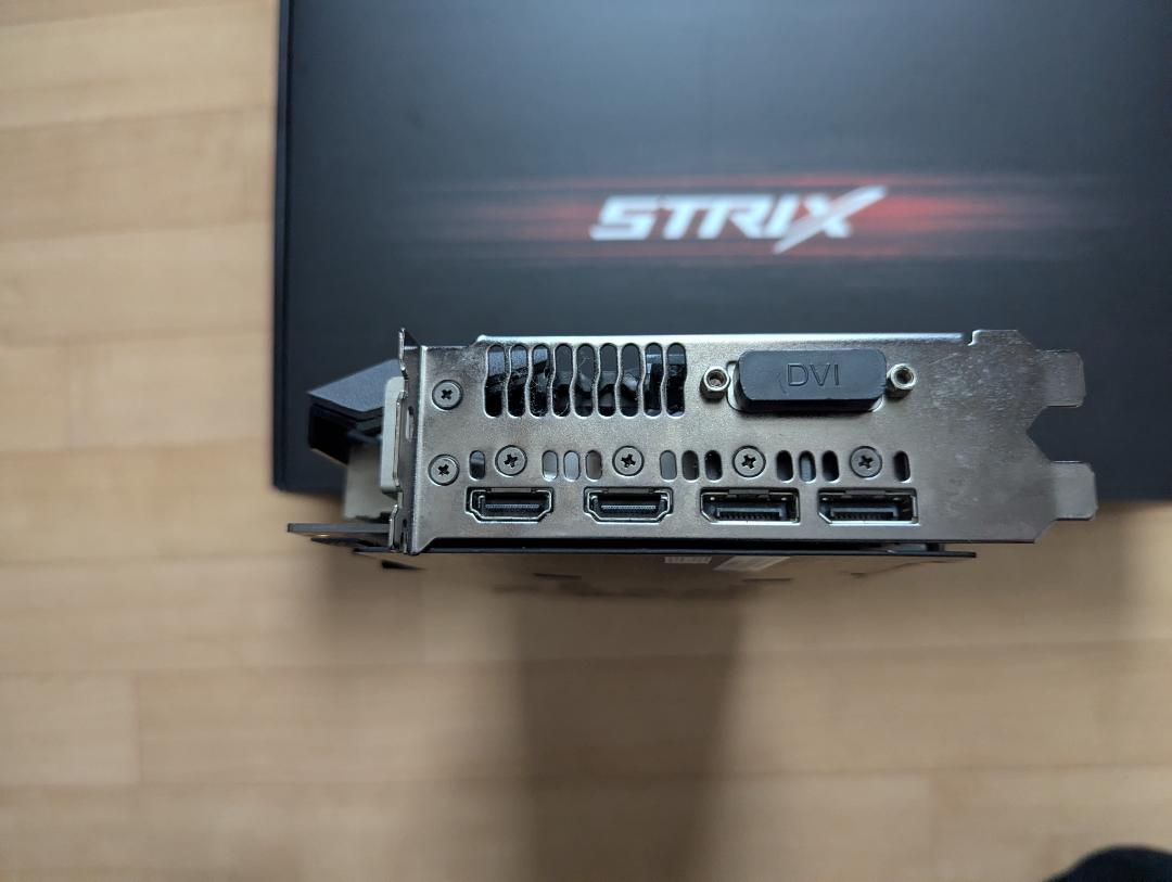 ジャンクASUS R.O.G. STRIX-GTX1080-O8G-GAMING